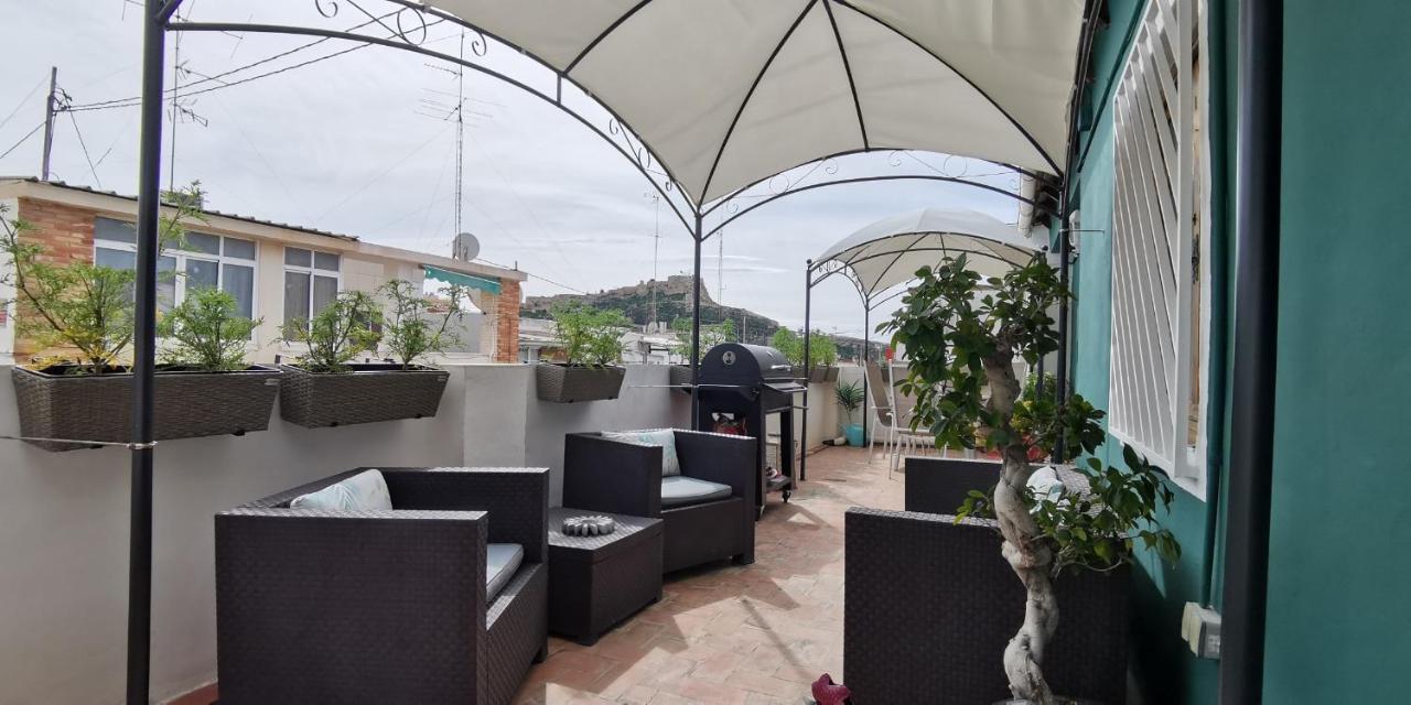 Amazing Penthouse With Views To The Castle Daire Alicante Dış mekan fotoğraf