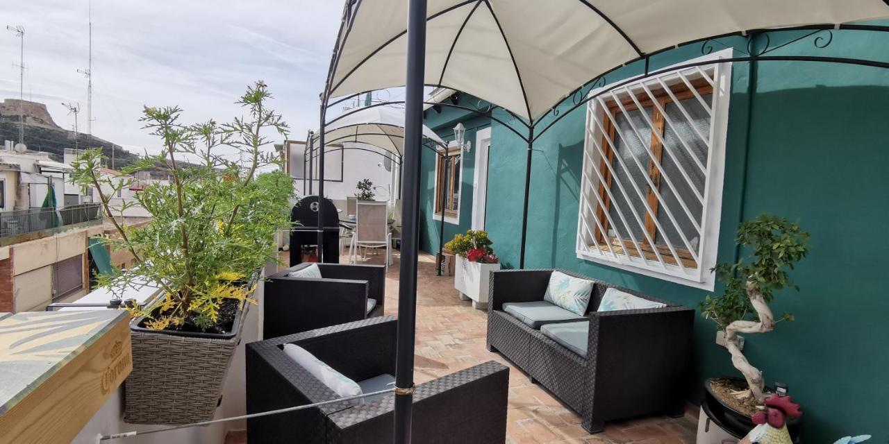Amazing Penthouse With Views To The Castle Daire Alicante Dış mekan fotoğraf